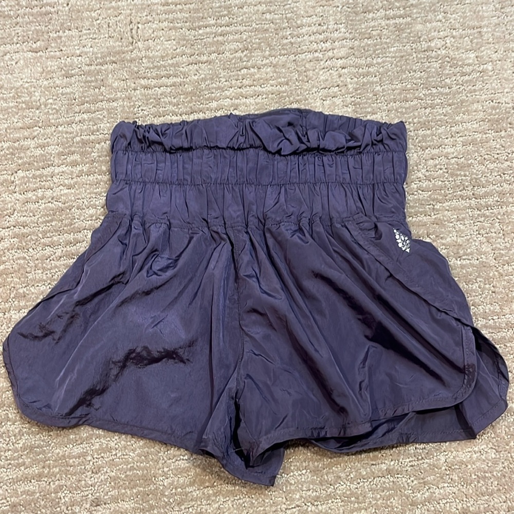 Fp Movement By Free People Shorts The Way Home Shorts Color Purple Sixe Xs